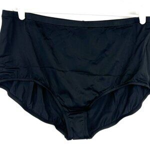 Maxine Of Hollywood Women’s Black High Waist Hipster Bikini Bottom Plus Size 22W